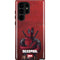 Marvel Deadpool Legacy Deadpool Red Poster Galaxy S25 Ultra Impact Case